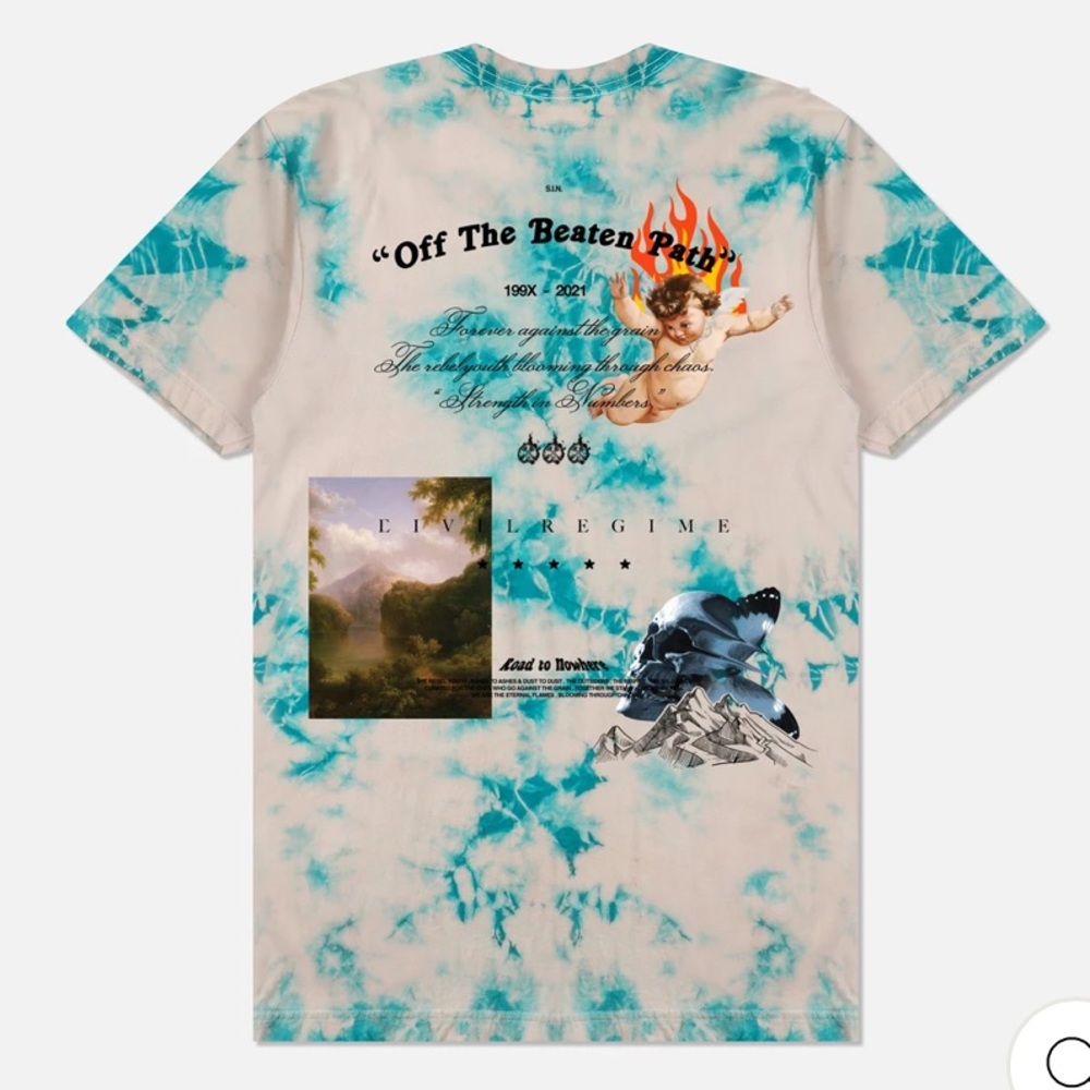 Civil Regime Free to Roam tee